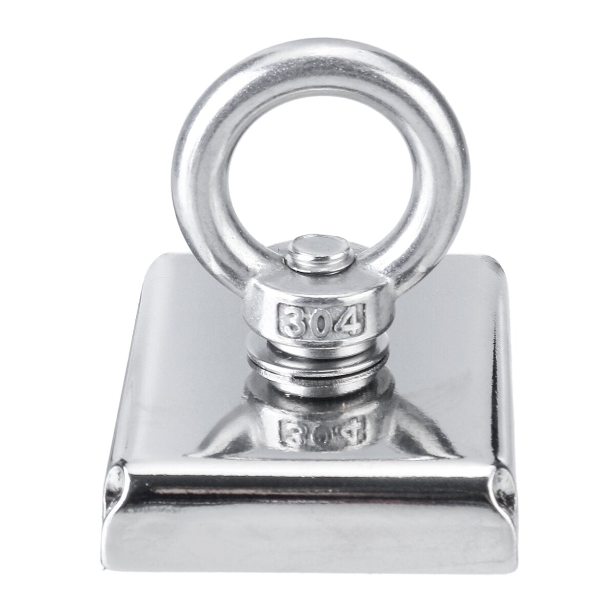 110KG Double Side Neodymium Fishing Salvage Recovery Magnet with 10M Rope for Detecting Metal Treasure
