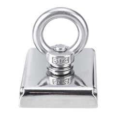 110KG Double Side Neodymium Fishing Salvage Recovery Magnet with 10M Rope for Detecting Metal Treasure