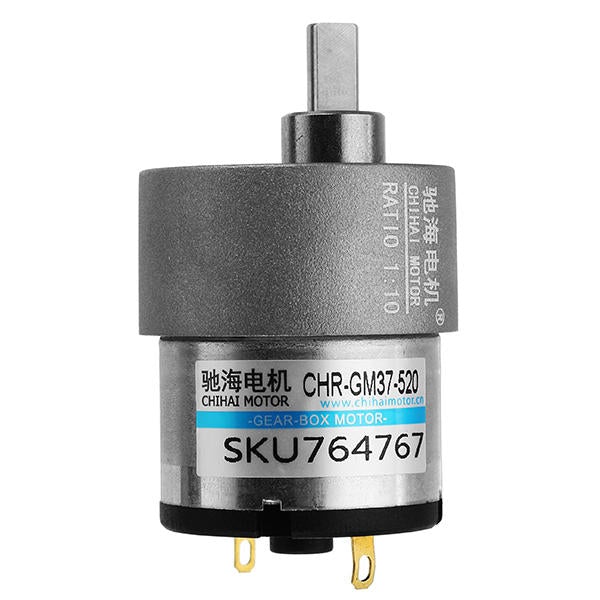 12V 730rpm Gear Motor DC Motor for Sweeper