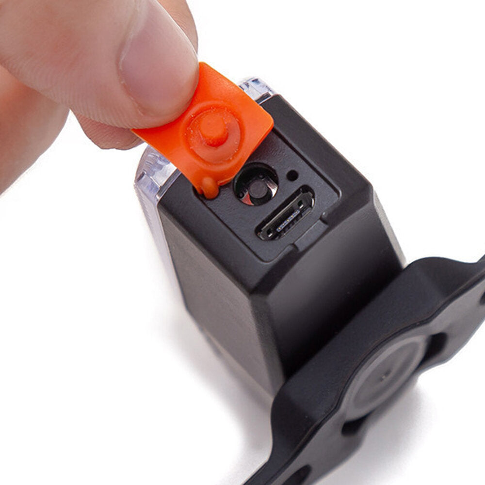 Bicycle Light Set 300lm 3 Modes Bike Headlight Front Lamp 4 Modes Safety Warning Taillight USB Rechargeable Waterproof Cycling
