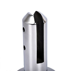 304 Stainless Steel Swimming Pool Floor Glass Glamps Balustrade Railing Post For Balcony Garden Deck Ground Handrail Accessories