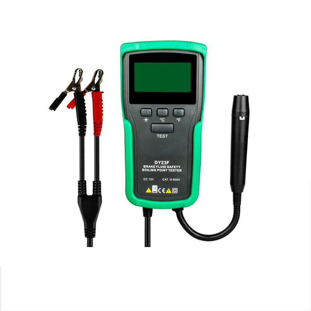 Brake Fluid Boiling Point Tester Antifreeze Point Automotive Car Brake System Diagnostic Scanner Tool 12V