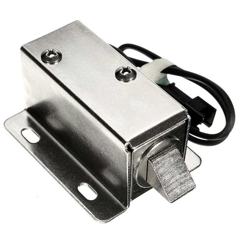 6V DC 1.5A Electric Lock Assembly Solenoid Cabinet Door Drawer