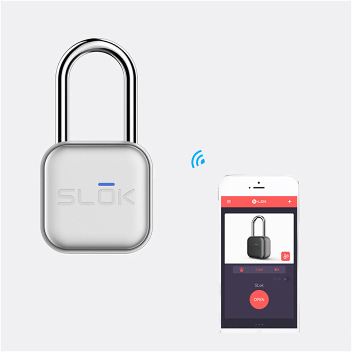 Mini Smart Bluetooth Padlock Security IOS Android APP Intelligent Cabinet Drawer Bicycle Lock