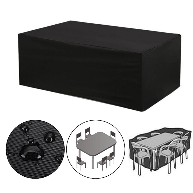 180x120x74cm Waterproof Chair Cover Garden Patio Outdoor Benchs Furniture Sofa Chair Table Rain Dust Protector Cover