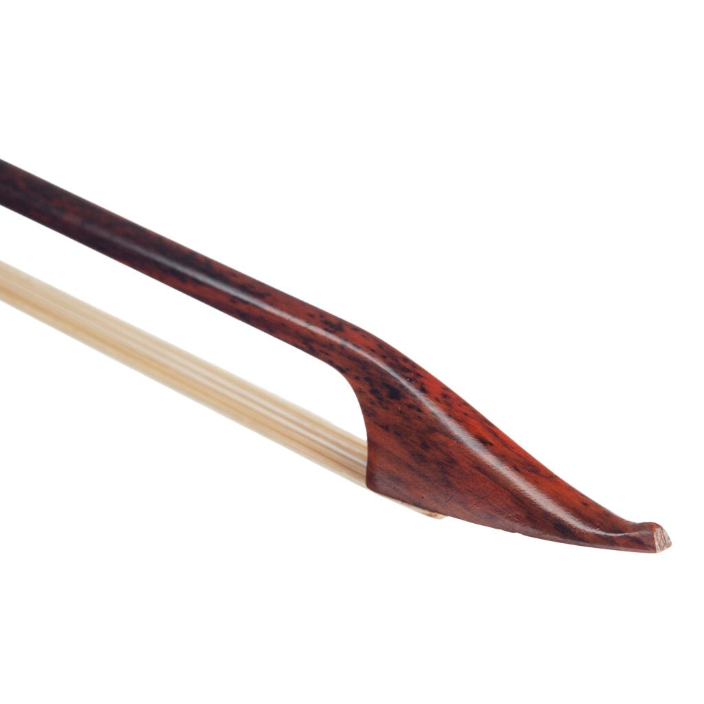 Professional 4/4 Violin/Fiddle Bow Baroque Style Snakewood Stick Natural Mongolia Horsehair Durable Use
