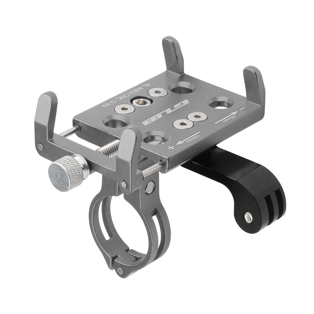 60-100mm Bike Phone Holder Aluminum Alloy 270 Rotation Bicycle Motorcycle Phone Mount Cycling