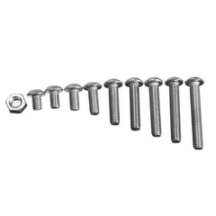 M3SS1 M3 Stainless Hex Socket Button Head Screws Allen bolt Nut Assortment Kit 340pcs