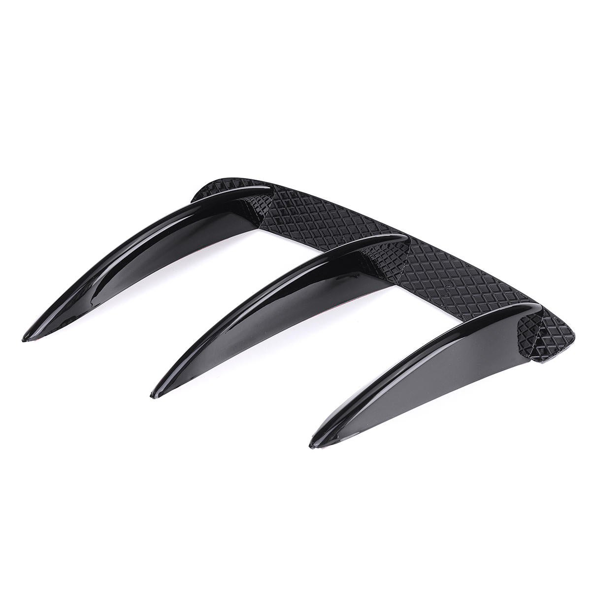 2Pcs Car Rear Bumper Protector Splitter Canard Refitting