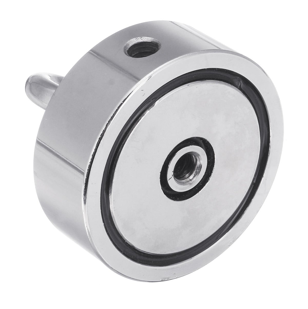 120KG Double Side Neodymium Recovery Magnet Hook Lifting Fishing Hunting Salvage Magnet