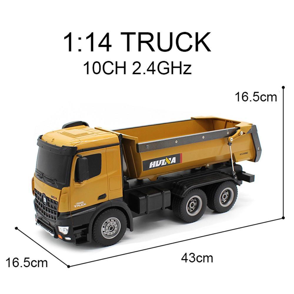 RC Car Trucks Bulldozer Charging RTR Truck Construction Vehicle Kids Toys