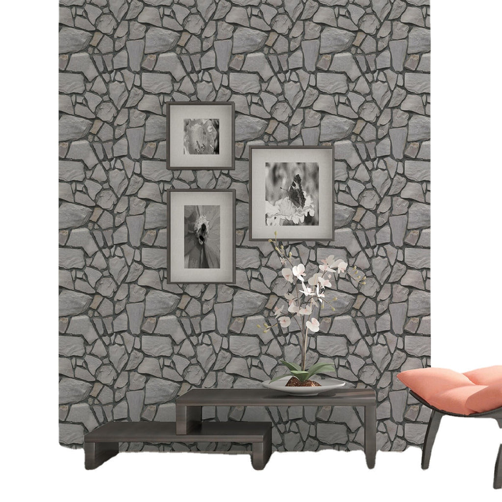 30x30cm 3D Tile Brick Wall Sticker DIY Self-adhesive Waterproof Home Decor