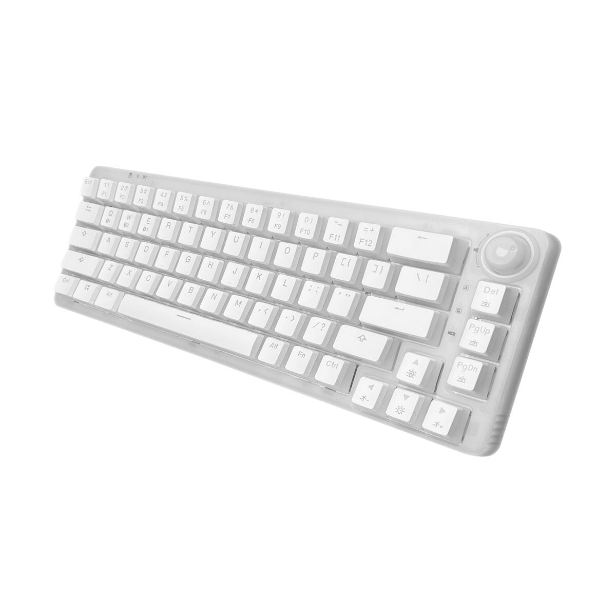 Mechanical Gaming Keyboard Customized Keyboard 67 Keys Hot Swapable Triple Mode Type-C Wired Bluetooth 2.4G Wireless With Rotate Button