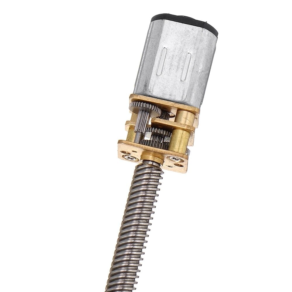 DC 12V 60/100/200/300/400RPM N20 Deceleration Gear Motor with T-type Quick Thread Output Shaft
