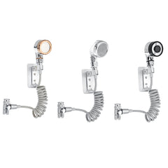 Bathroom Wash Face Basin Water Tap External Shower Head HandHeld Bidet Sprayer Jet Diverter Kit Set