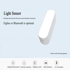Smart Home WIFI Illumination Sensor Gateway Smart WiFi Brightness Sensor Work with Smart Life Tuya APP