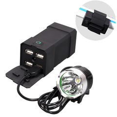 Bike Bicycle Power Bank 2A Fast Charge Light Phone Power Supply