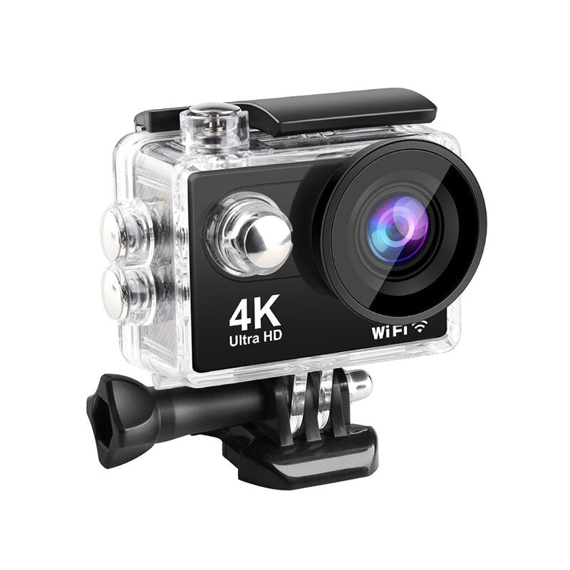 Ultra HD 4Kat60fps EIS Anti-shake Action Sport Camera 170 Lens 5G WiFi 30m Waterproof with Remote Control Full Set of Accessories for Vlog Travel