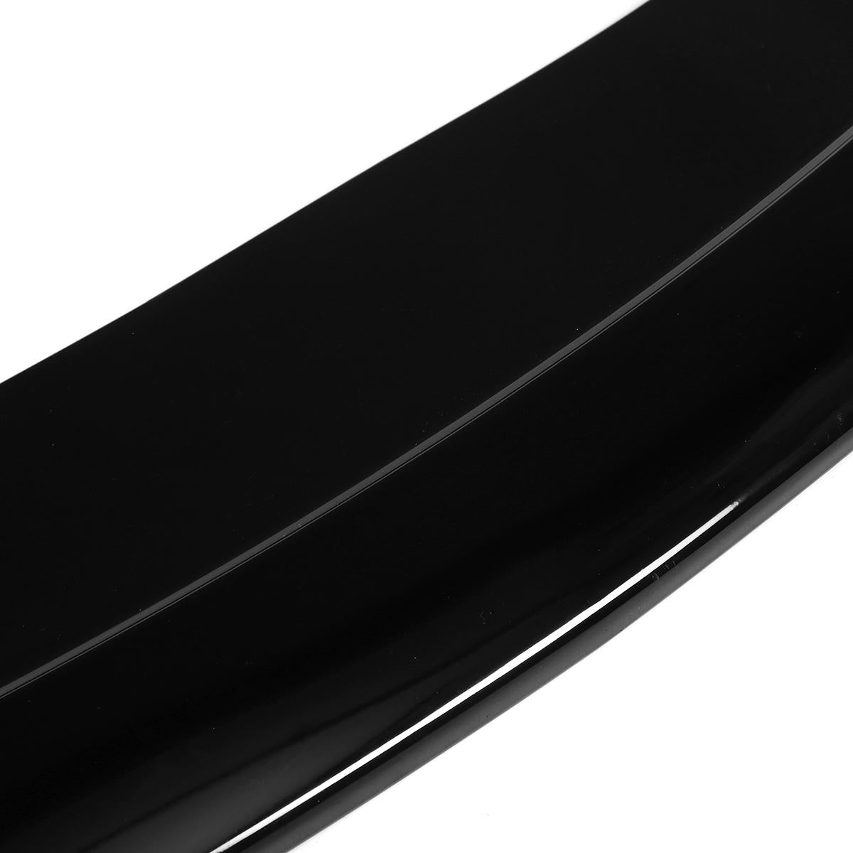 3X Gloss Black Front Bumper Lip Spoiler Splitter Protector