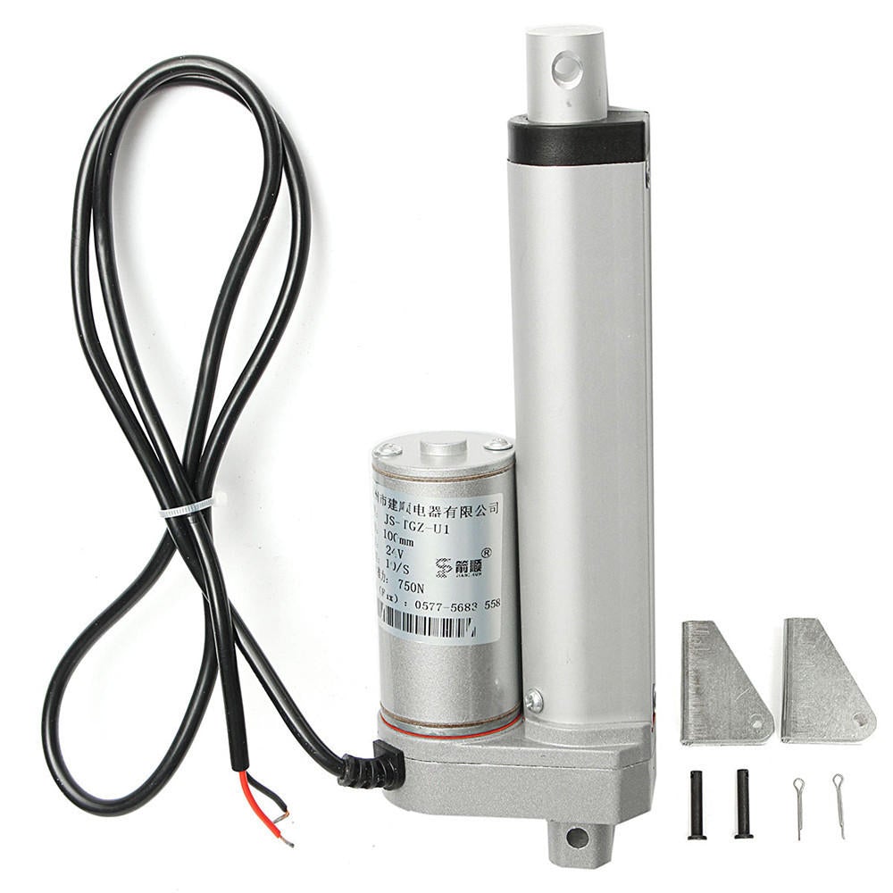 DC 100mm 150mm 200mm 250mm Linear Actuator Motor 10mm/s