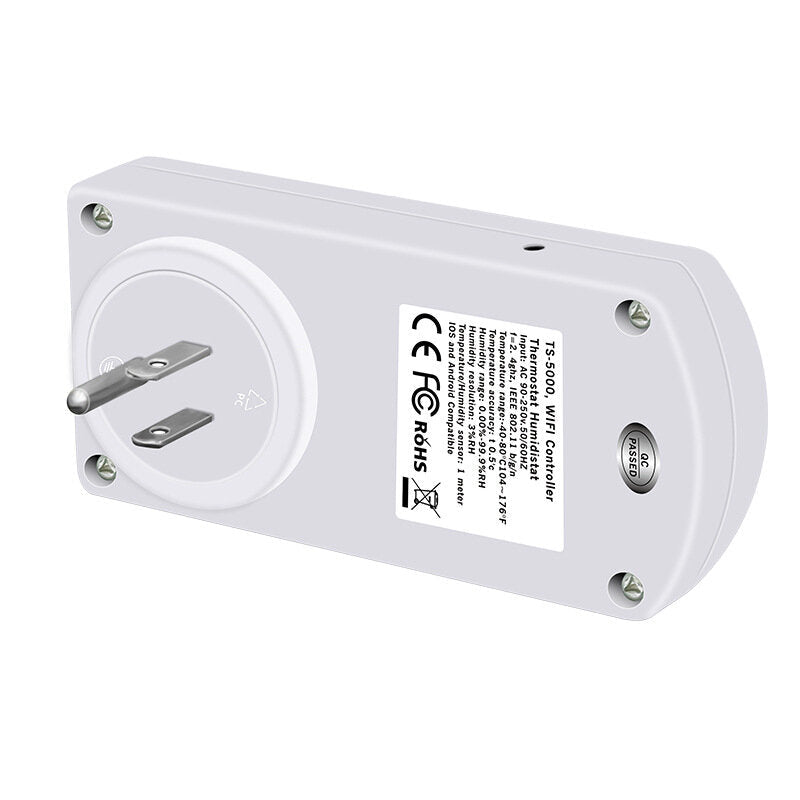 WIFI Thermostat Wireless Temperature Humidity Thermostat Smart Module APP Remote Control Timing Switch Socket Monitor Work with eWeLink App