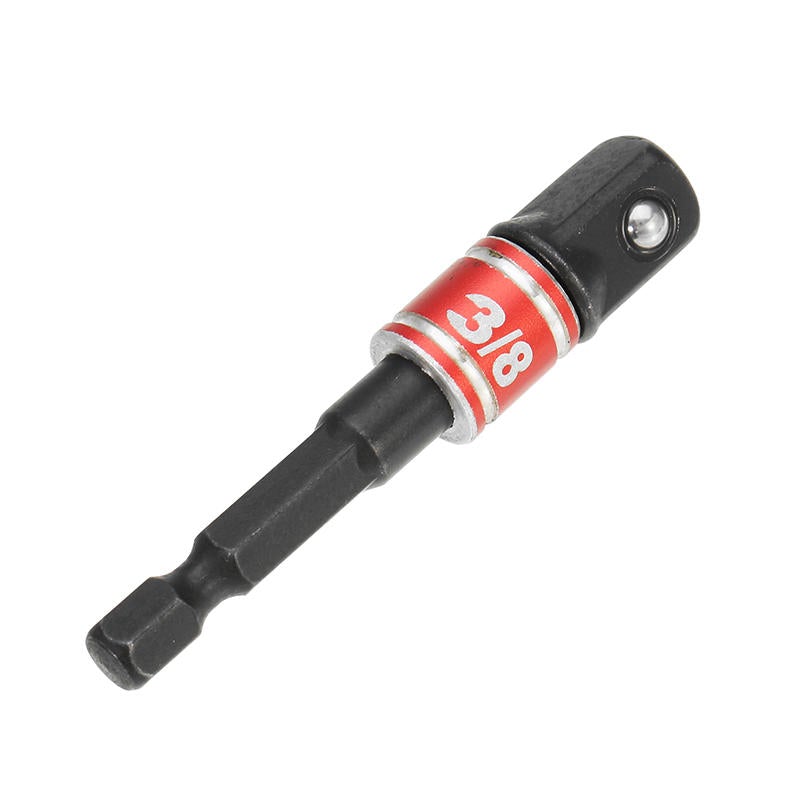 3Pcs Power Screwdriver Extension Bar Adapter Black Anti-rust Coating Power Tool Bits
