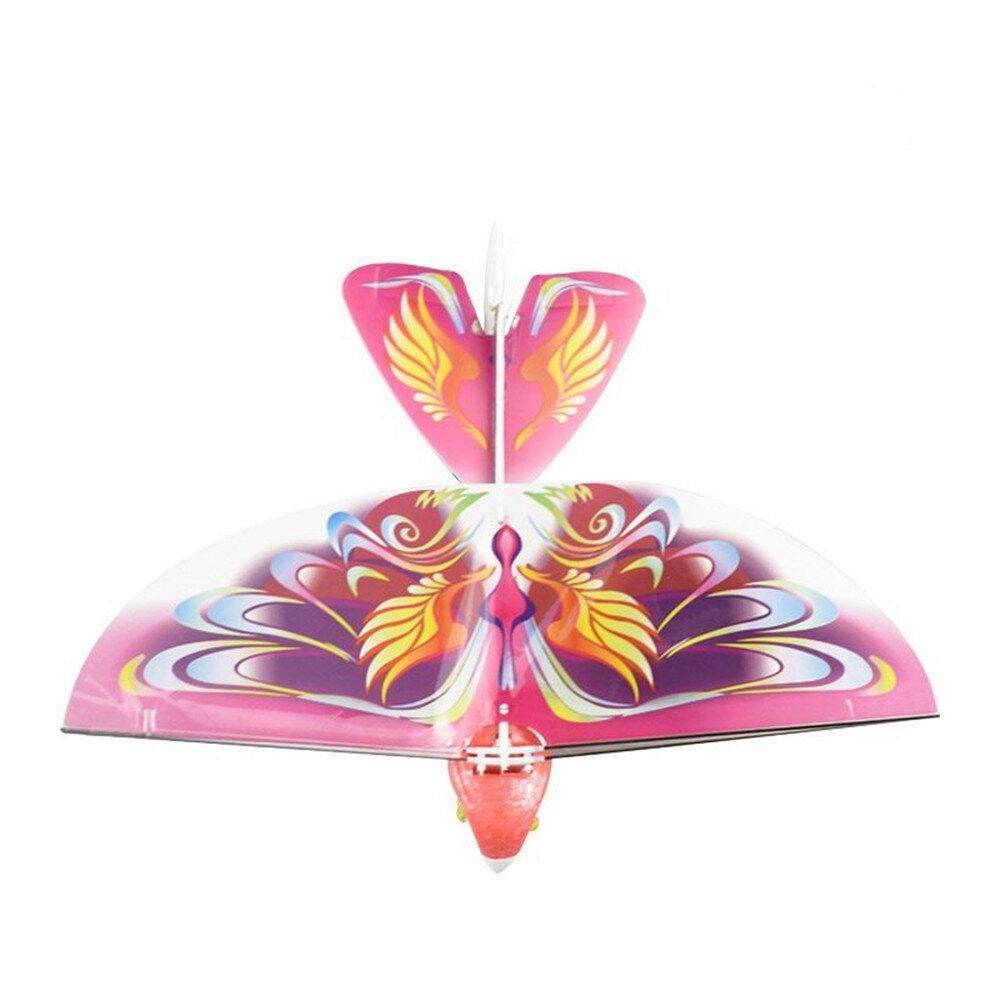 10.6Inches Electric Flying Flapping Wing Bird Toy Rechargeable Plane Kids Outdoor Fly