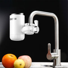 3000W Electric Tankless Hot Water Heater Faucet 3s Instant Heating Digital Display Bathroom Kitchen Tap IPX4 Waterproof