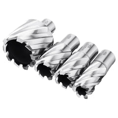 12-42mm High Speed Steel Metal Core Drill Bit Annular Cutter for Magnetic Drill Press Hollow Drill Bit with Weldon Shank Hole Opener Metal
