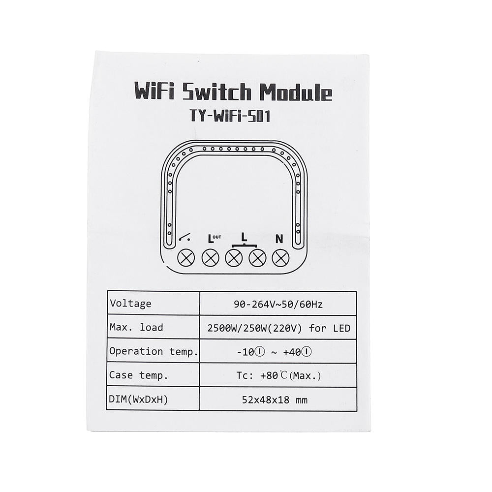 WiFi 2 Way Switch Independently Controls Smart Switch Support Alexa Google Home