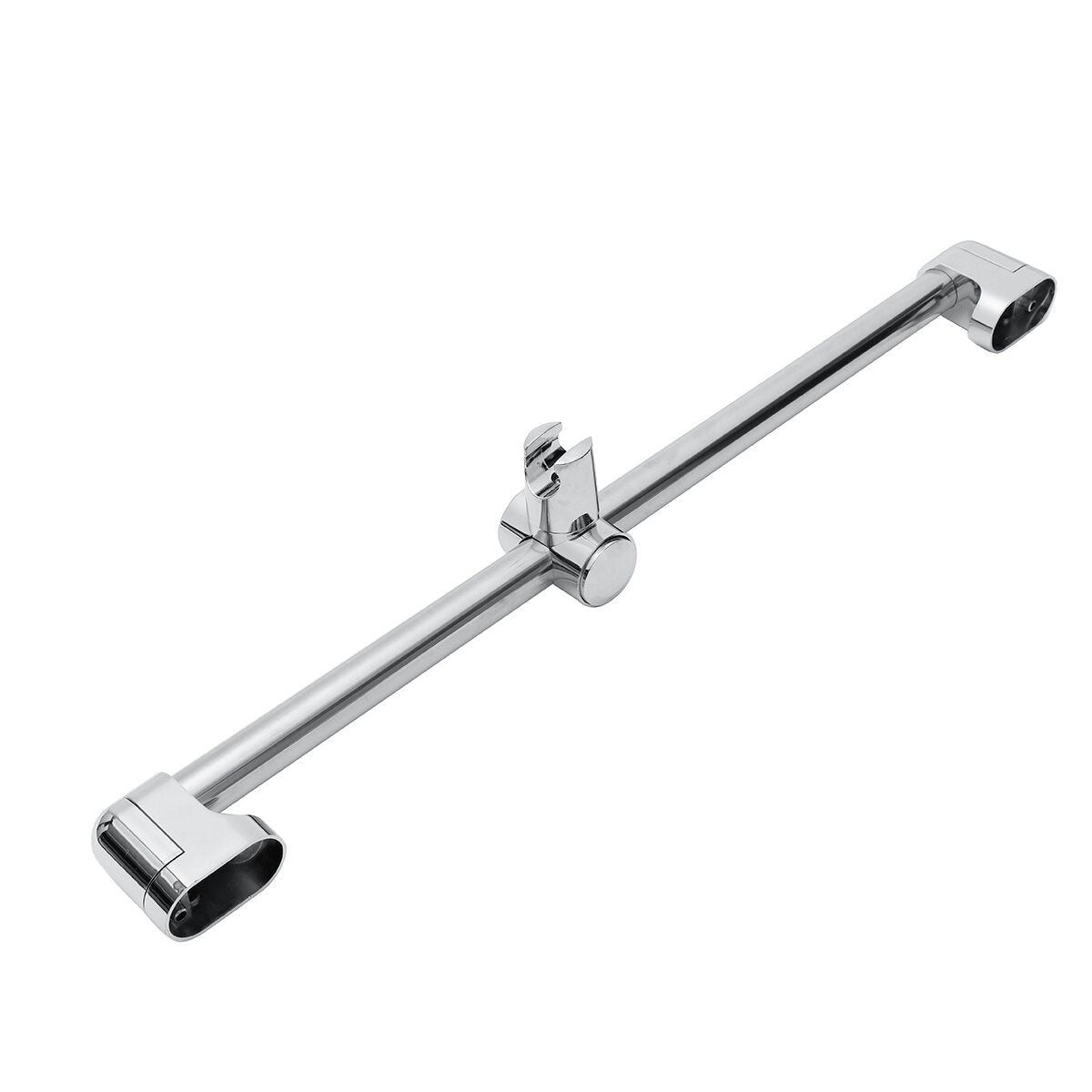 Stainless Steel Adjustable Riser Rail Bar Shower Stand Soap Head Towel Holder 610mm