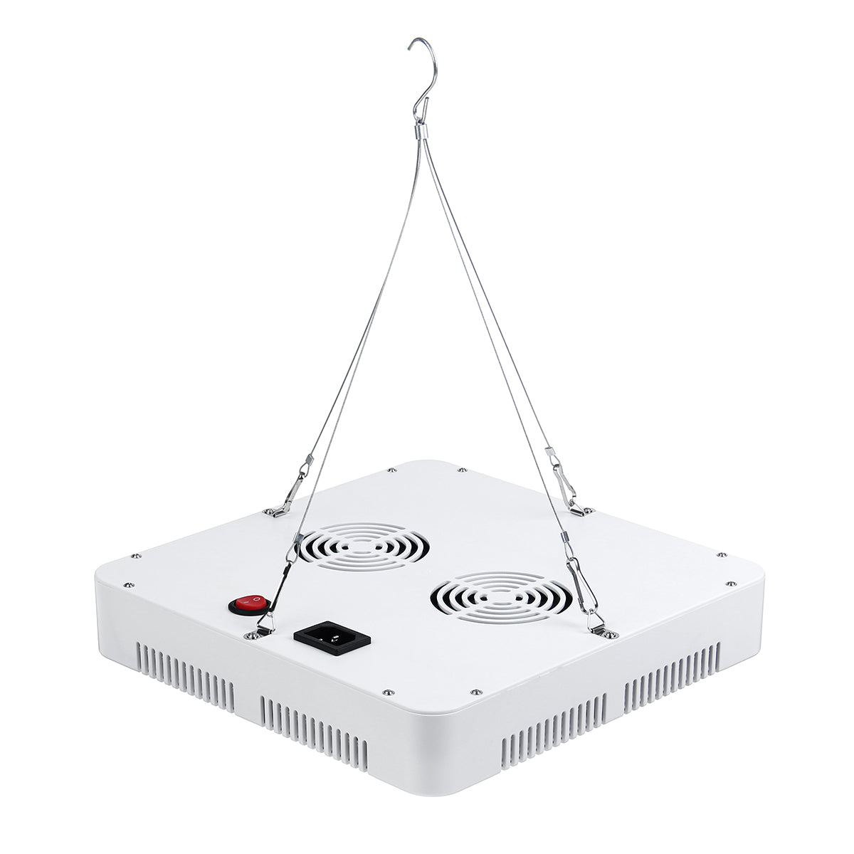 Full Spectrum LED Grow Light Growing Lamp For Hydroponic Plant + 2 Fan New