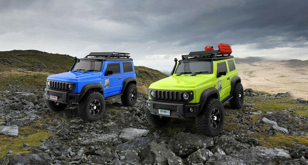 Rock Cruiser with 2.4G Remote Control 4WD Off-Road Waterproof RC Vehicle Model Crawler