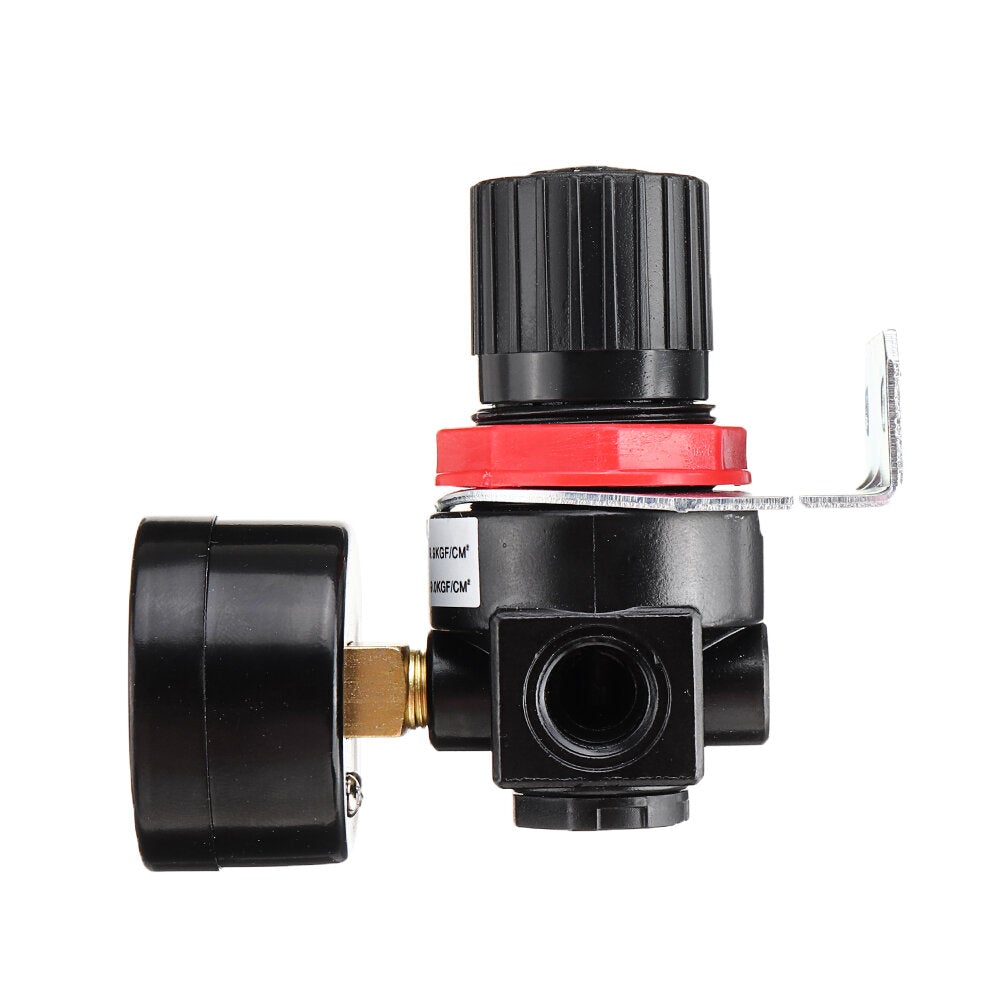 Air Pressure Regulator Pneumatic Pressure Regulator Valve G1/4 Port for Compressed Air System