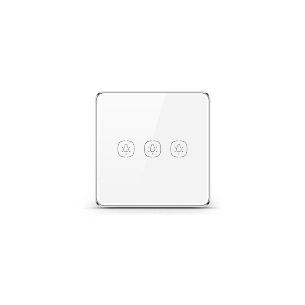 Wireless Remote Switch Work with Tuya Hub One Two Three Gangs Touch Switches Sticker Battery Power 2MQTT deCONZ
