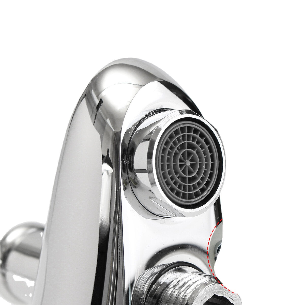 2 Handles Thermostatic Mixer Shower Control Valve Faucet Tap Wall Mounted