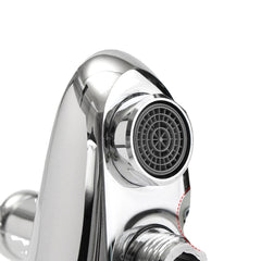 2 Handles Thermostatic Mixer Shower Control Valve Faucet Tap Wall Mounted