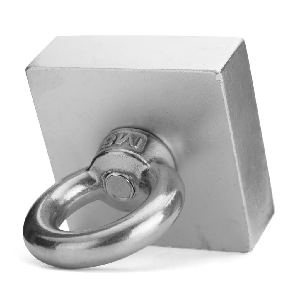 30x30x10mm Metal Detector Neodymium Recovery Magnet Treasure Diving Hunting Fishing Tool