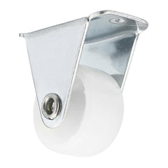Fixed Caster Wheels 1inch PP Top Plate Mounted Caster Wheel 22lbs