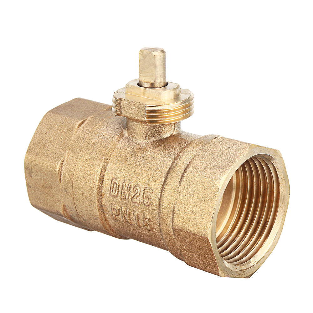 AC 220V 1/2" 3/4" 1" 1-1/4" Motorized Electric Brass Ball Valves 2 Way 3 Wires Full Port Valve