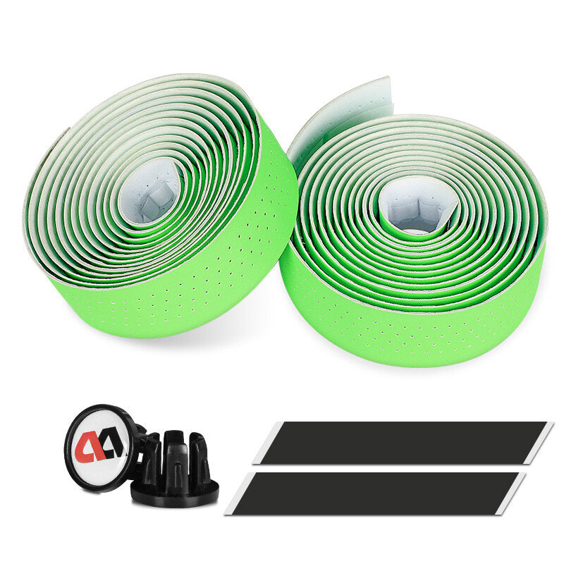 2PCS Soft Bicycle Handlebar Strap Anti-slip Wear-resistant EVA Bike Handlebar Tape Road Bike Grip Tape