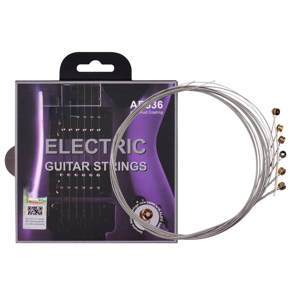 Electric Guitar Strings Hexagonal Core Iron Alloy Winding String Set for 22-24 Frets Guitars