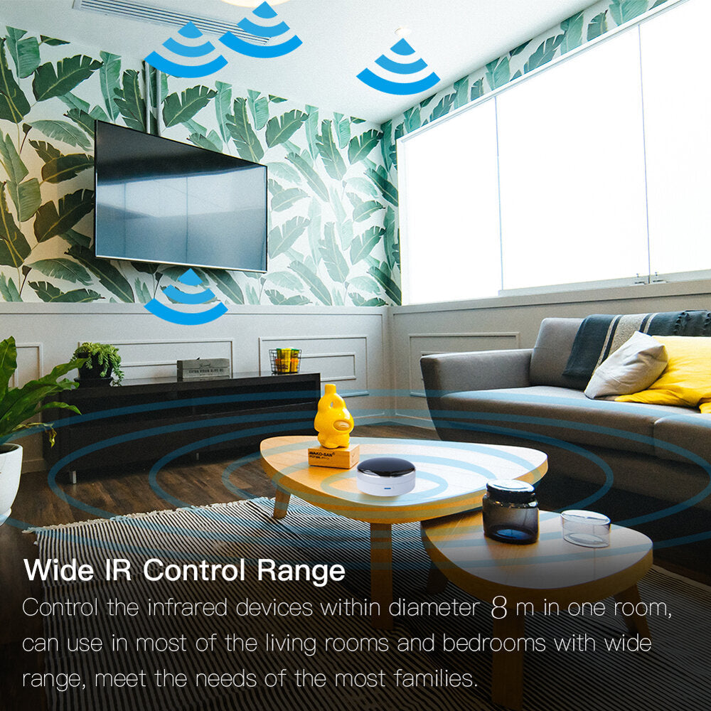 Smart Home Intelligent WIFI Infrared Remote Controller Voice Remote Control Works with Alexa Google Home