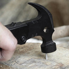 9 In 1 Multifunctional Claw Hammer Outdoor Portable Multifunctional Tool Suitable For Outdoor Camping Home Emergency etc.
