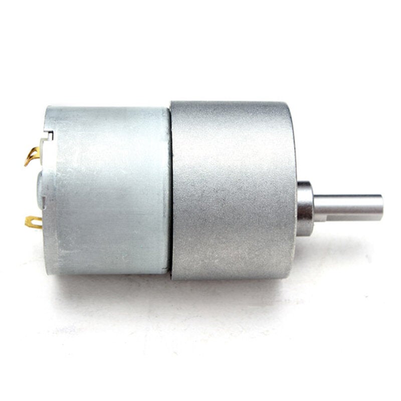 4Pcs 12V 130RPM DC Metal Gear Reducer Motor High Torque DC Gear Motor