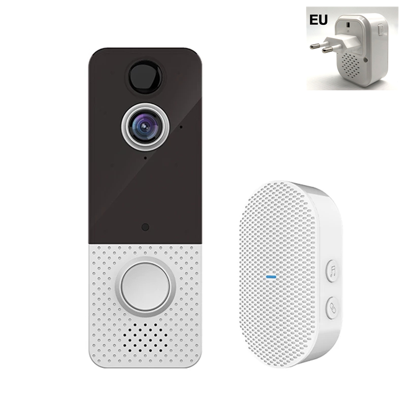 Smart Visual Doorbell Camera 1080P Phone DoorBell For Apartments PIR Alarm Wireless Security Intercom WIFI Video Doorbell