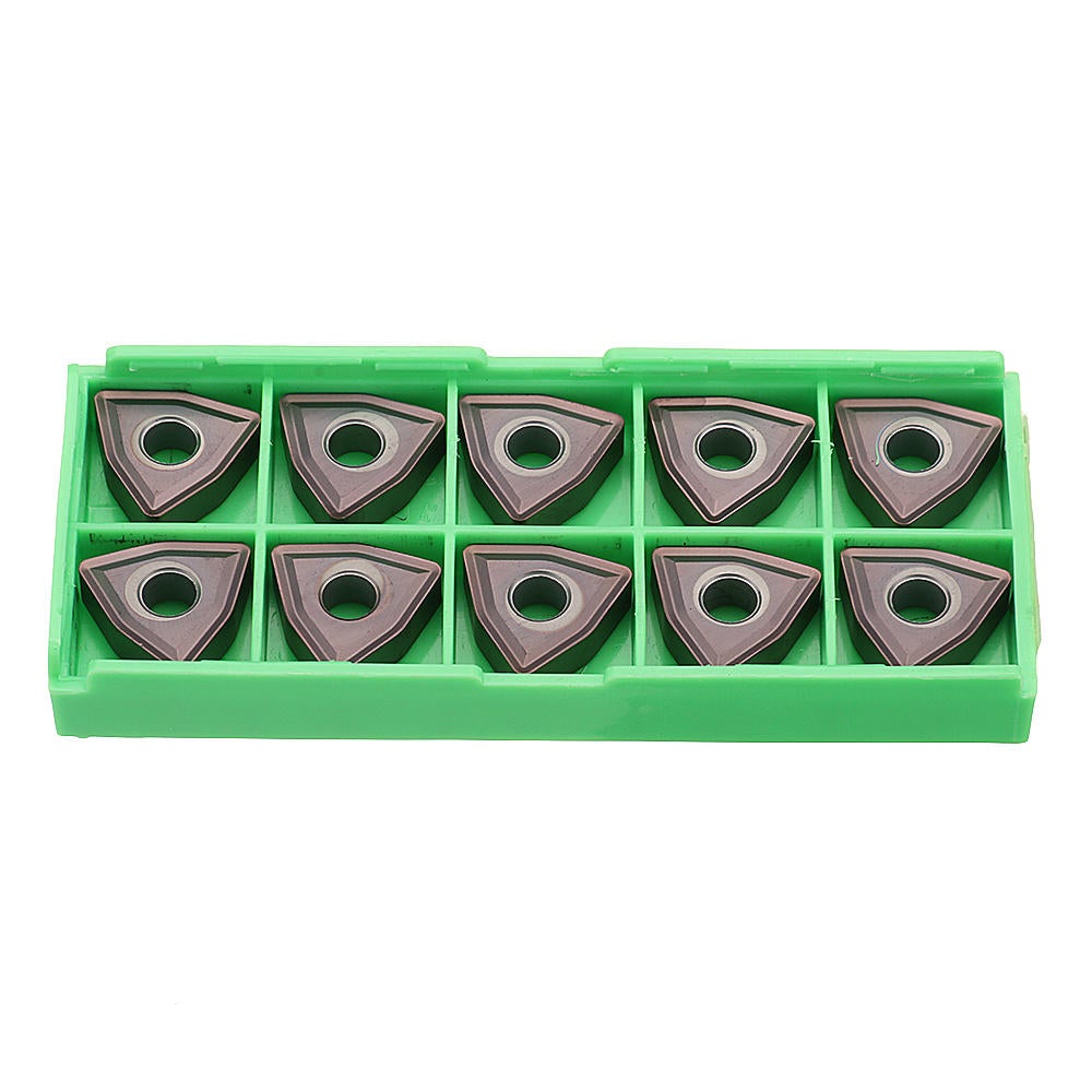 10pcs WNMG080404 MS CVD Carbide Insert Turning Tool for DWLNR/L PWLNR/L