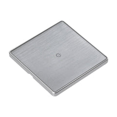 Wifi 1Gang Smart Switch EU Standard Metal Frame Wire Drawing Light Control Switch WF-WS011 100-240V 2.4 GHz