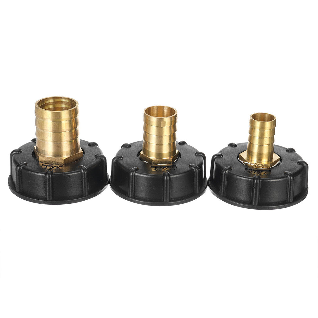 3/4 Inch 1 Tank Adapter Ball Valve Thread Cap Garden Hose Connector