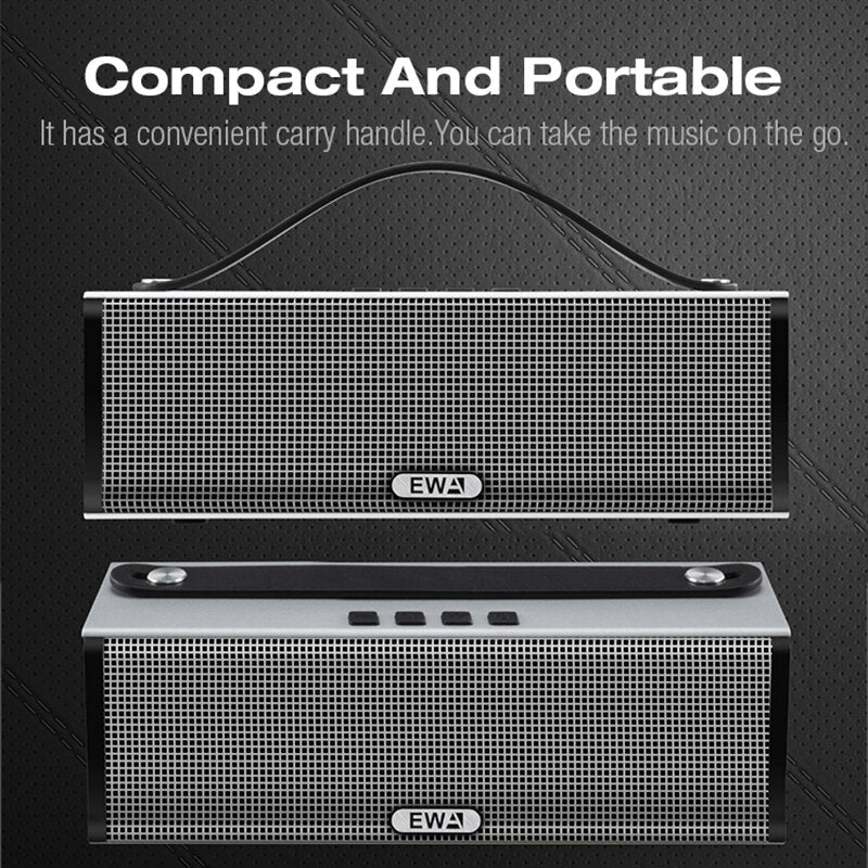 Portable Wireless Bluetooth Speaker Deep Bass Dual Full-Range Drivers 1800mAh Battery Life Subwoofer Speaker